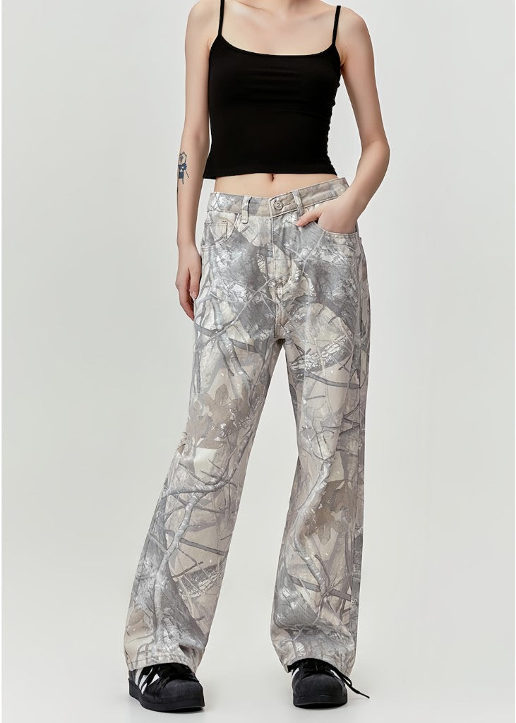 FOREST IN THE MIND JEANS PANTS