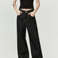 INVERTED TRIANGLE JEANS PANTS