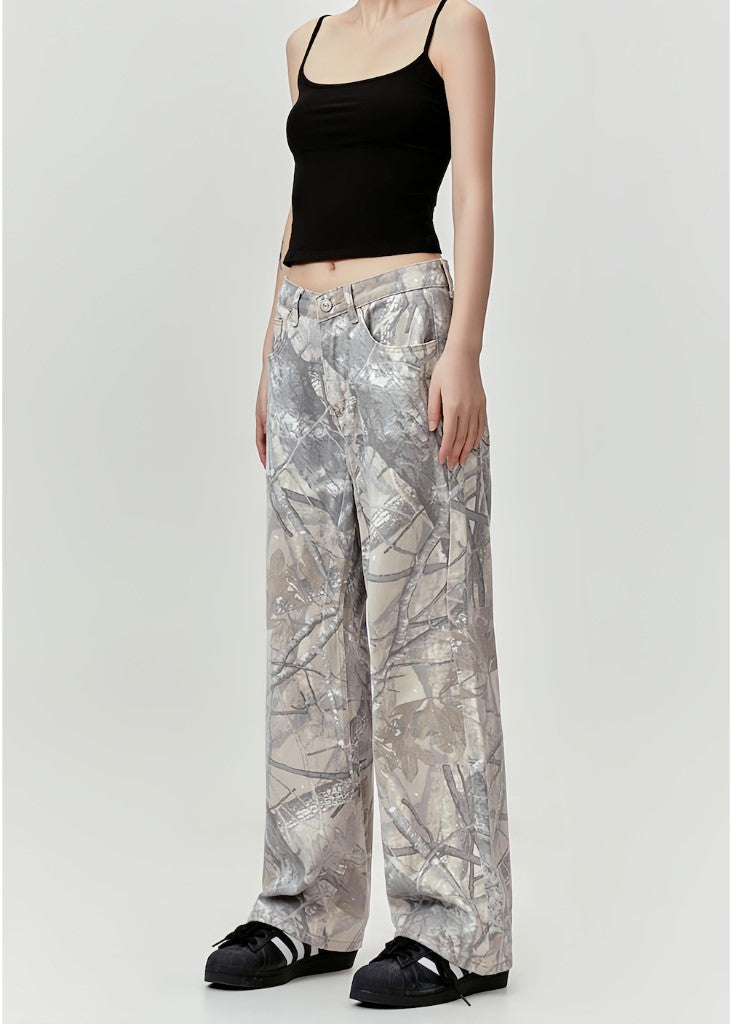 FOREST IN THE MIND JEANS PANTS