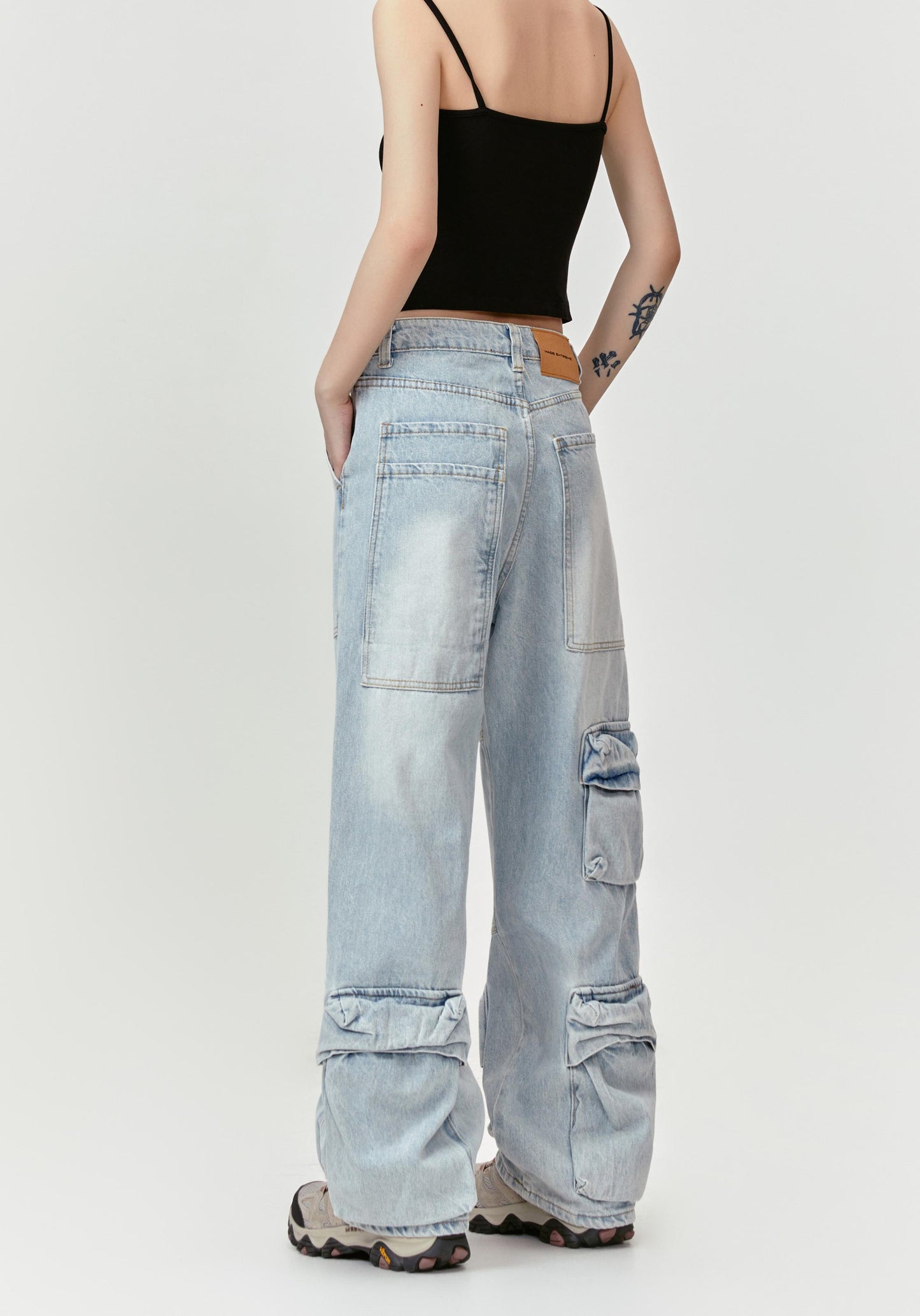 JUTE BAG JEANS PANTS