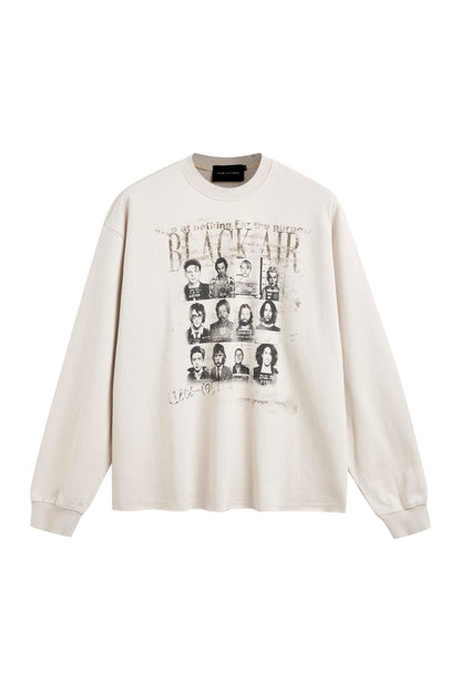 SECRET WARRANT SWEATER LONG-SLEEVE