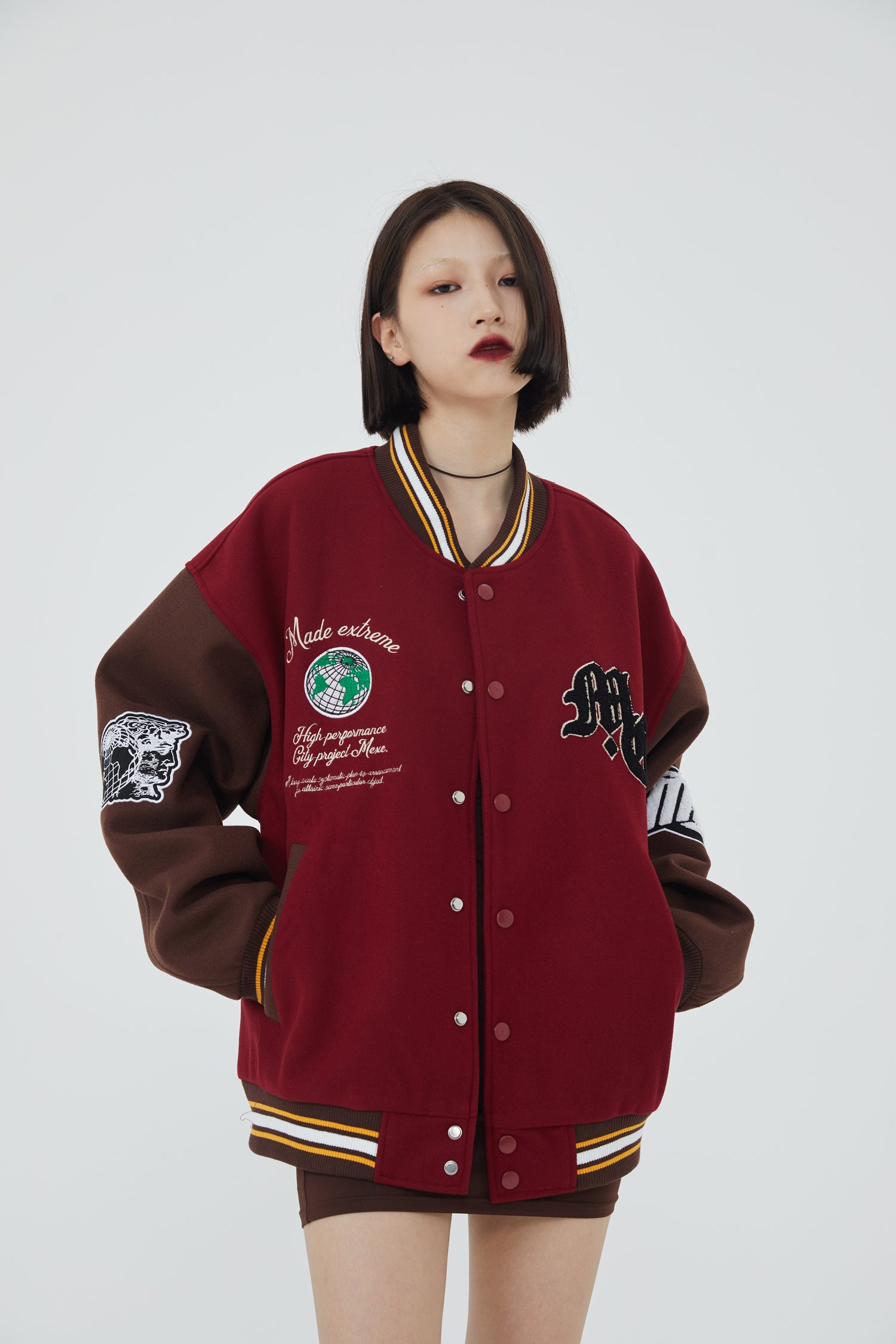 THE EARTH BKA VARSITY JACKET