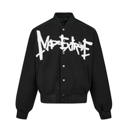 LOVE AT FIRST SIGHT VARSITY JACKET