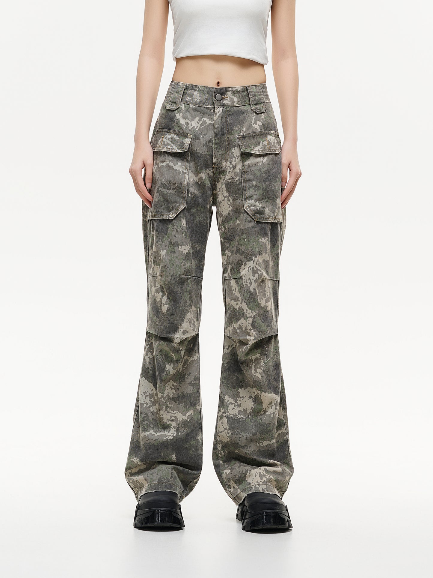 WET AND WILD DENIM PANTS