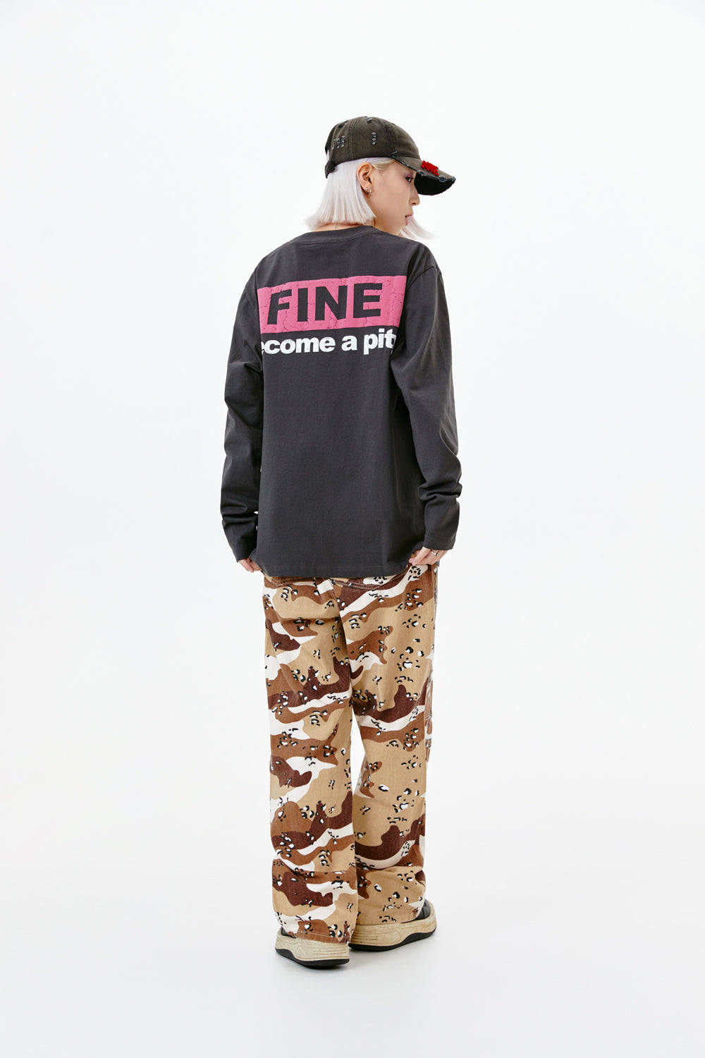 FINE BECOME A PITY LONG-SLEEVE