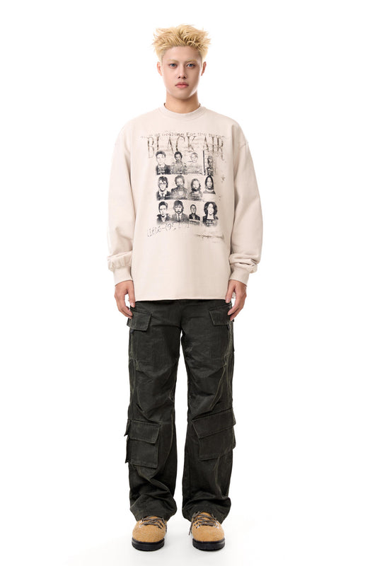 SECRET WARRANT SWEATER LONG-SLEEVE