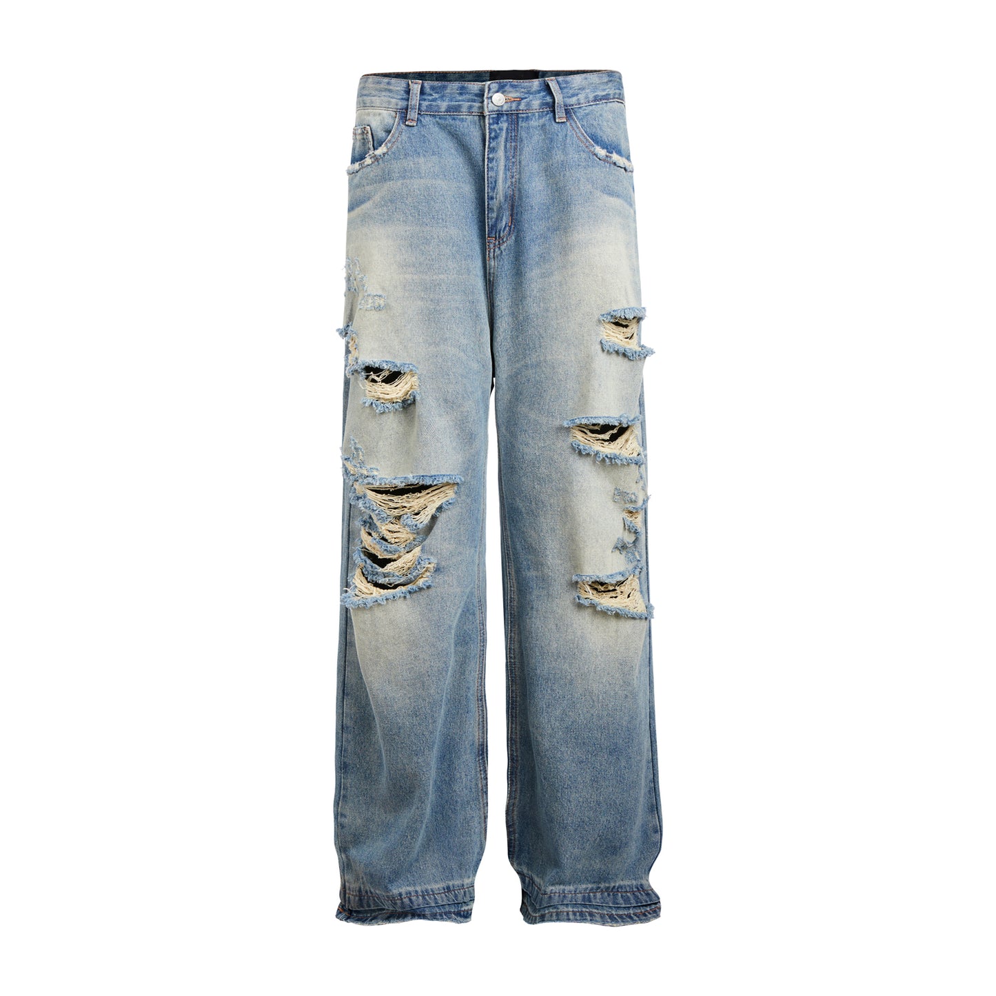 FISH MOUTH JEANS PANTS