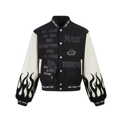 THEISM UPGRADE VARSITY JACKET