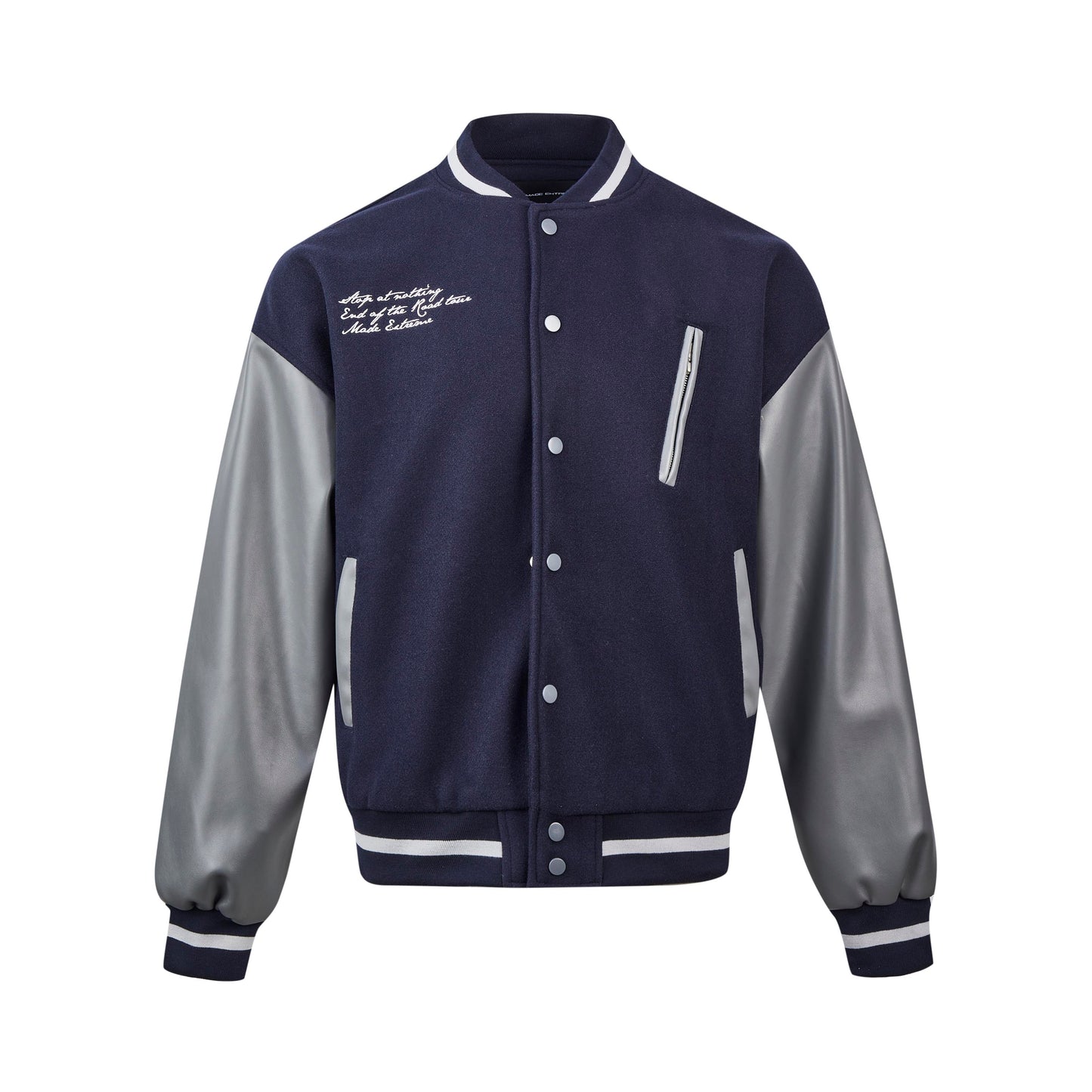 END OF THE ROAD TOUR VARSITY JACKET