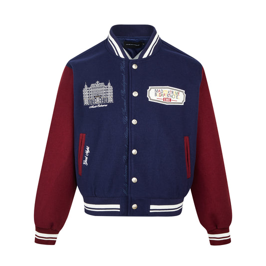 SLEEP WELL VARSITY JACKET