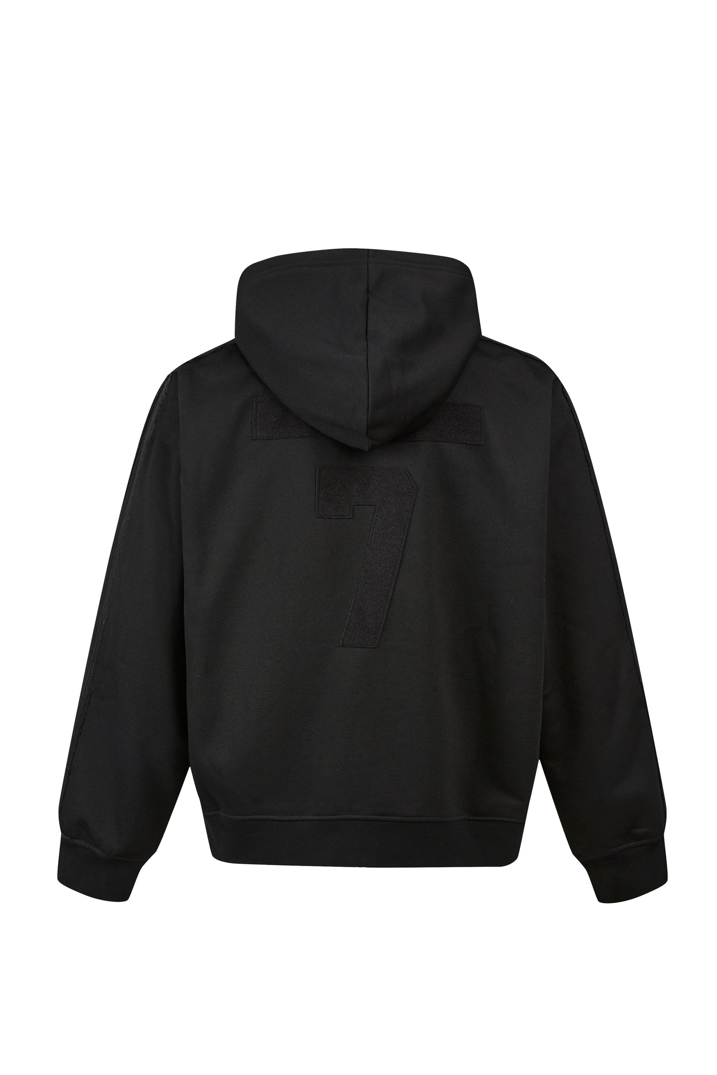 SALT AND PEPPER HOODIE ZIP