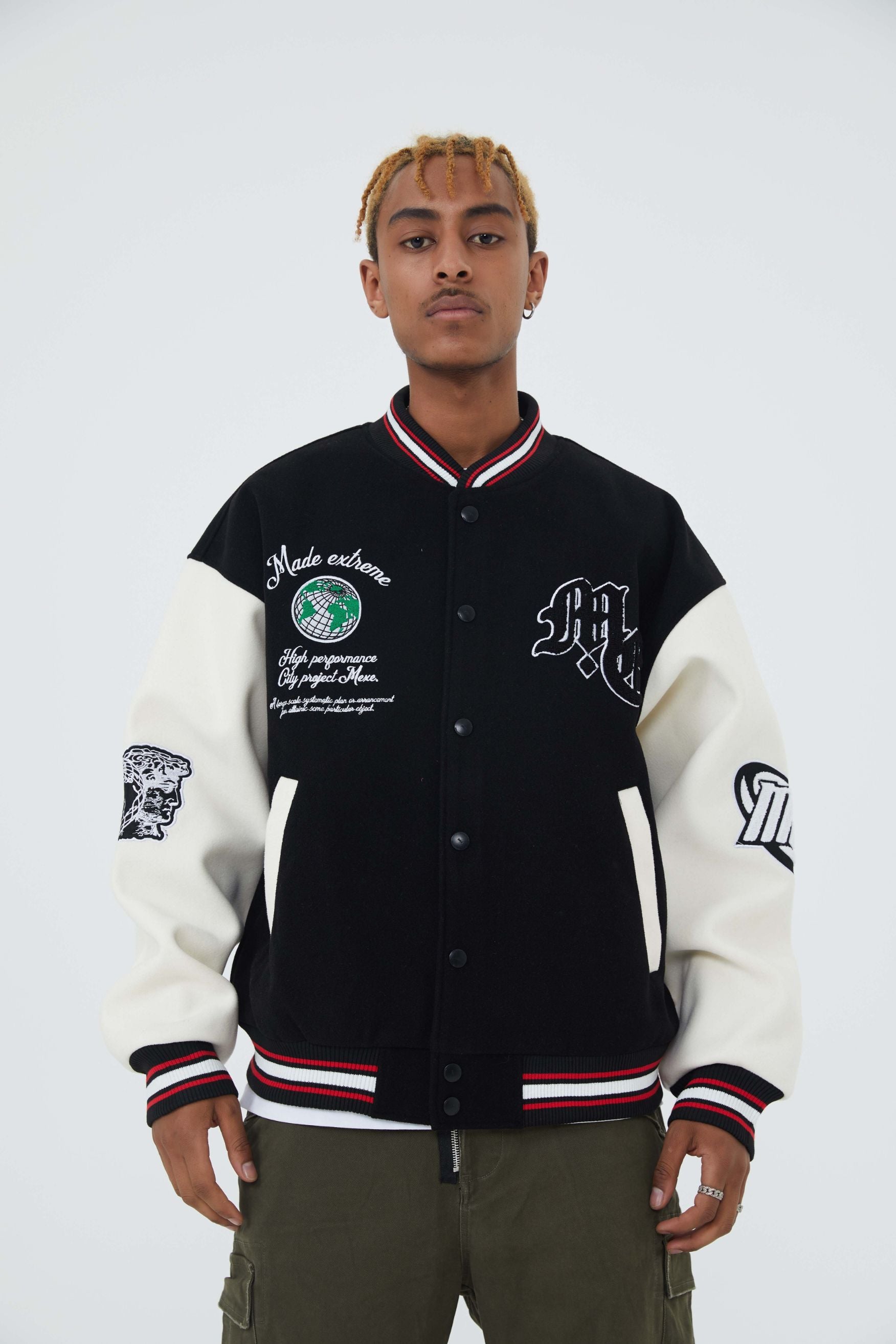 THE EARTH BKA VARSITY JACKET