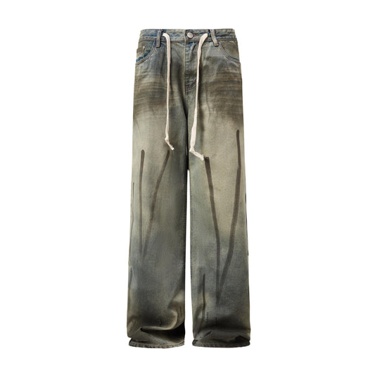 GRUNGE ART JEANS PANTS