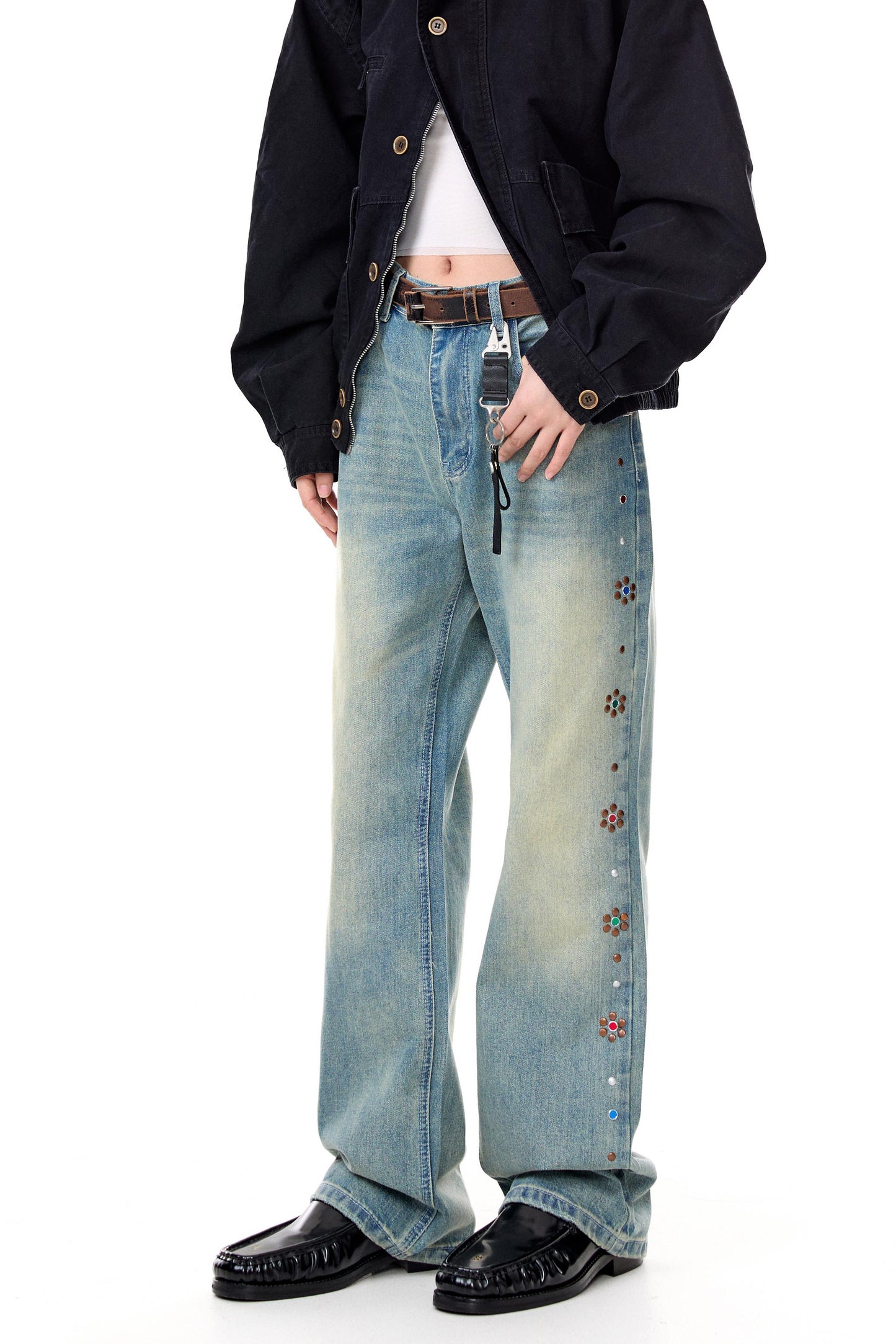 ON "GREEN" GRASS JEAN PANTS