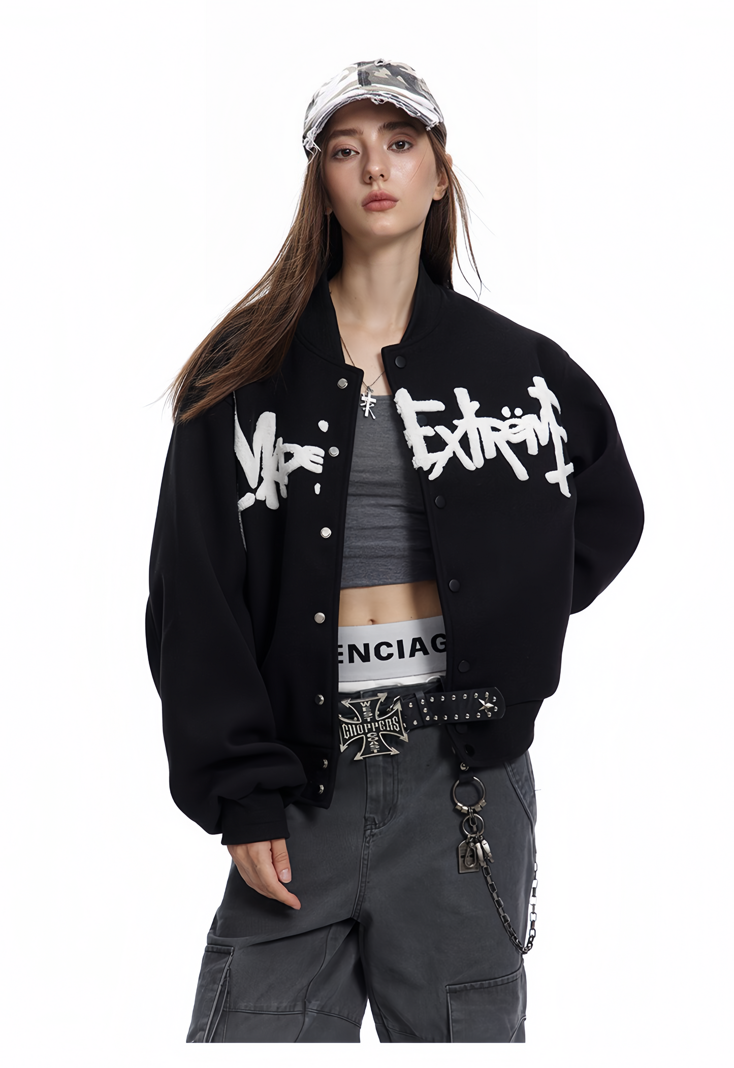 LOVE AT FIRST SIGHT VARSITY JACKET