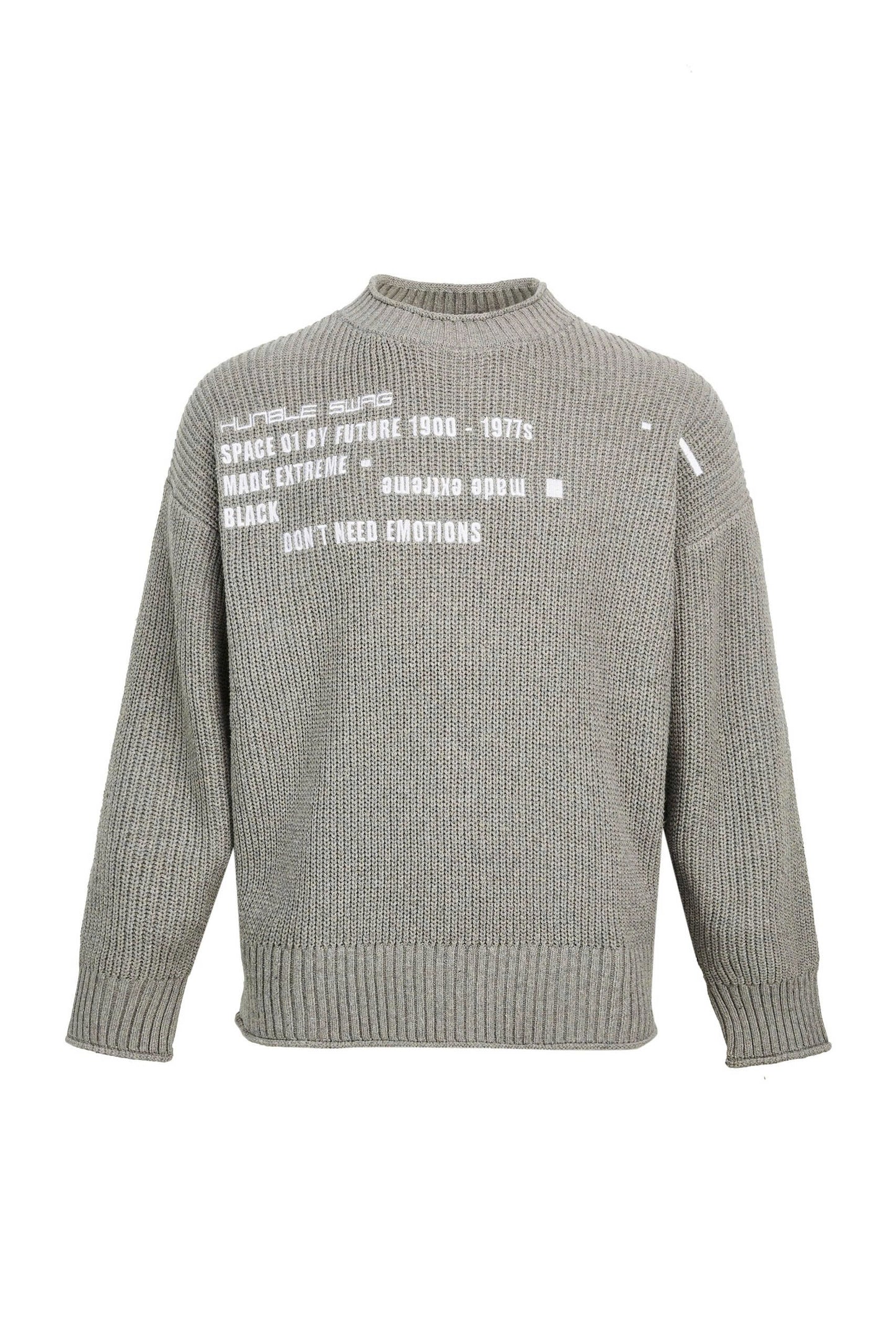 DON'T NEED EMOTIONS KNITWEAR