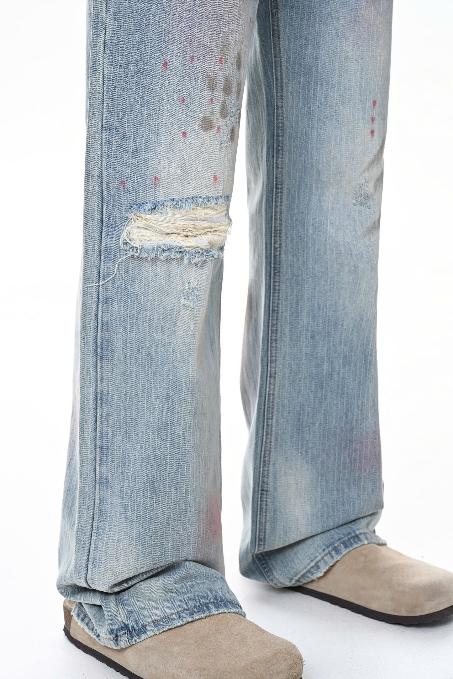 WORN FURY JEANS PANTS